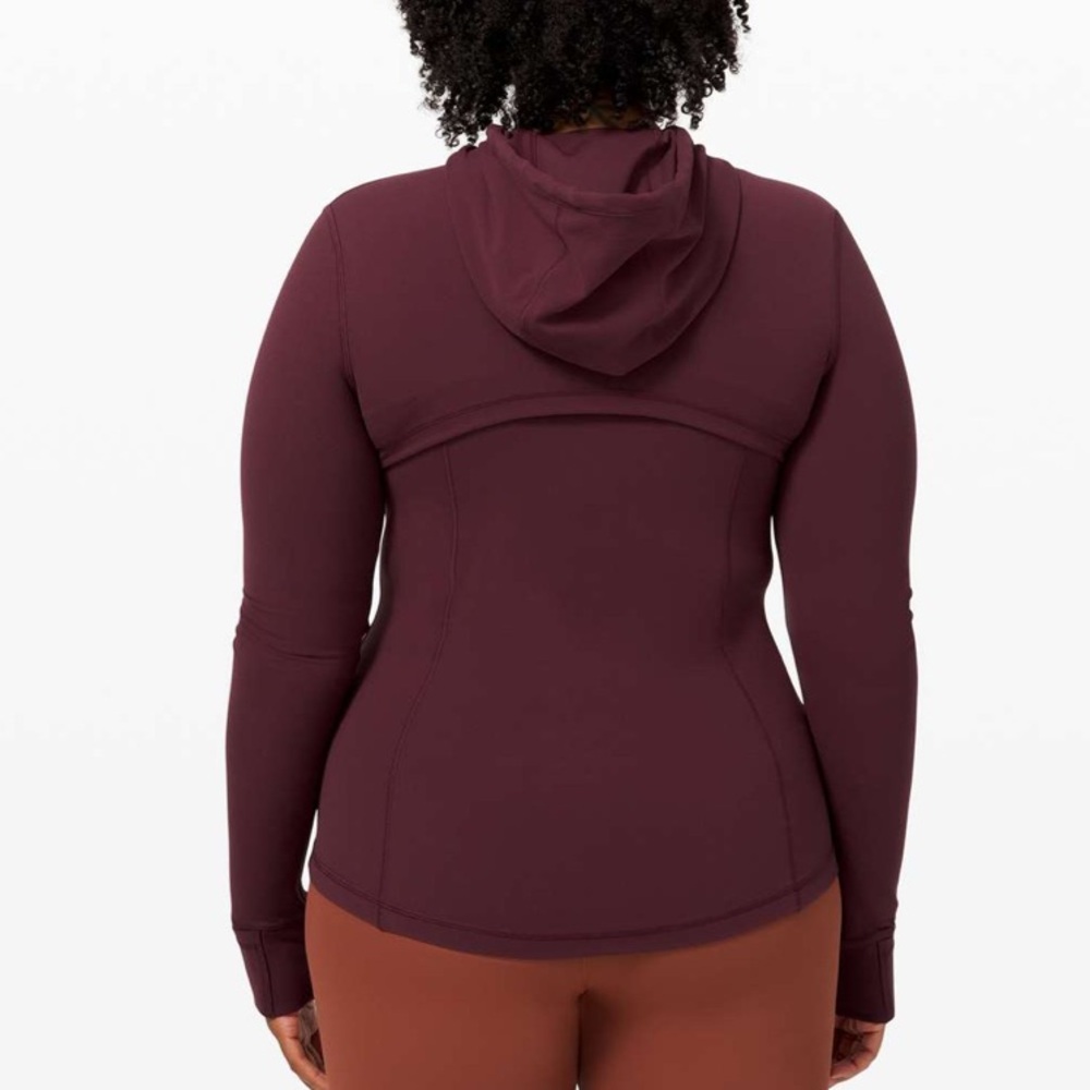 Lululemon Hooded Define Jacket *Nulu Cassis Size 8 - Picture 3 of 13